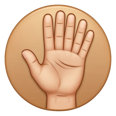 Index finger touching thumb making a circle  sticker