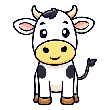 COW Emoji  sticker