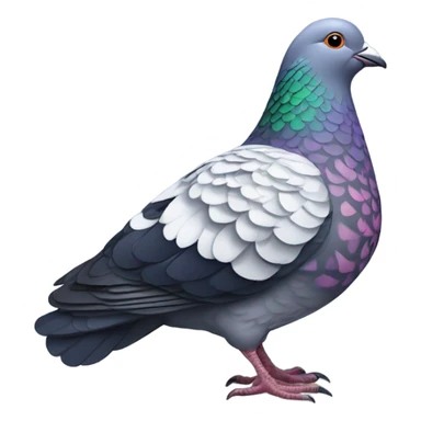 fat polish pigeon sticker