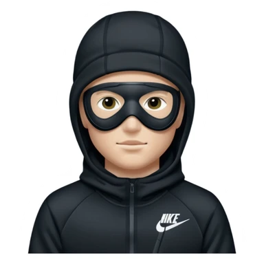 White person wearing a Nike Tex with hood and ski mask co all black and https://encrypted-tbn0.gstatic.com/images?q=tbn:ANd9GcTQEV3H5Fpq8Dp-ki2RTwgbdHqMsKZzDtarA9ywqiFzKVKjxdLc5Fq9yDOax7-XC4trueI2pFuItpqM_TVrGODdDG5la_rbm9lB8utSLKXm&s=10 sticker