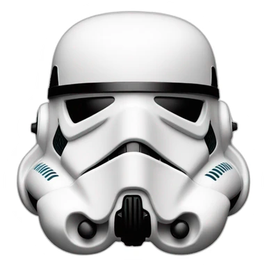 Storm Trooper helmet sticker