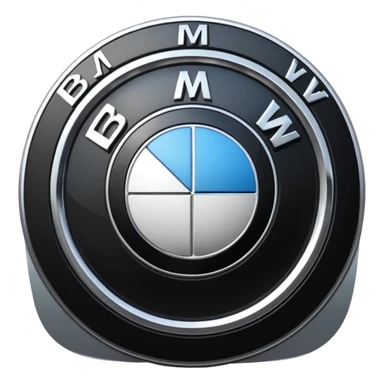 Bmw logo sticker