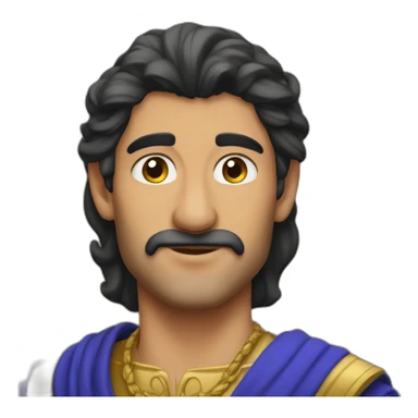 le roi mohamed 6 sticker