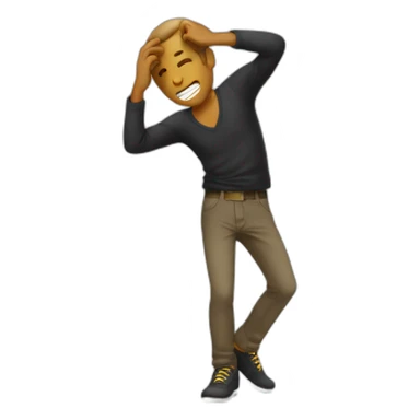 Homme qui fait le dab sticker