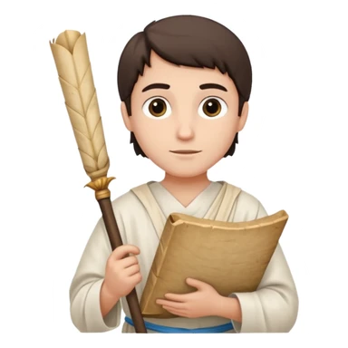 no, necesito que me hagas a san juan apostol sticker