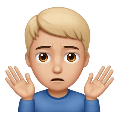 Personne qui hésite sticker