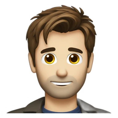 david tennant sticker