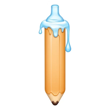 Veiny stick skin color with white liquid sticker