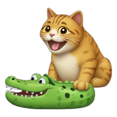 crocs with a cat sticker