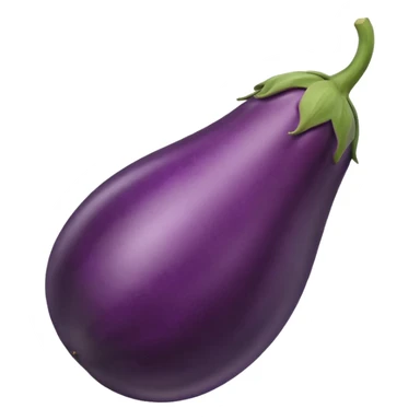 Veiny looking eggplant sticker