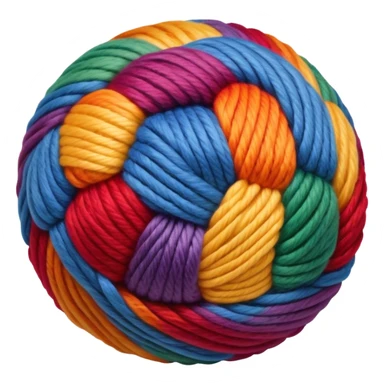 A ball of wool sticker