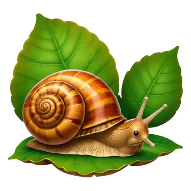 garden snail sticker