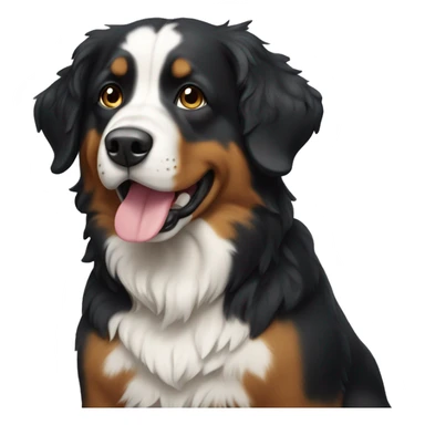 bernesmountain dog sticker