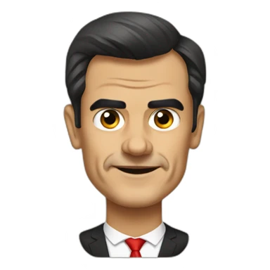 pedro sanchez spanish president sticker