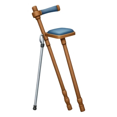 a crutch sticker