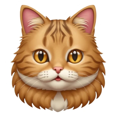 a nervous cat, like he’s going to ask a question to a girl sticker
