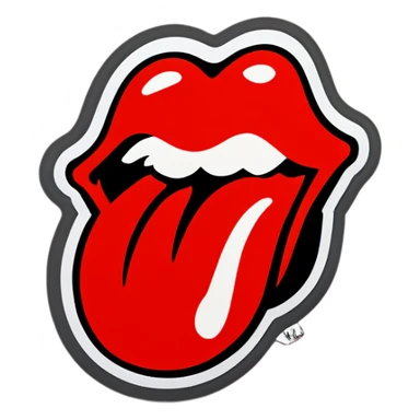 Rolling stones sticker