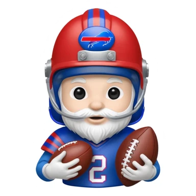 Buffalo Bills gnome sticker
