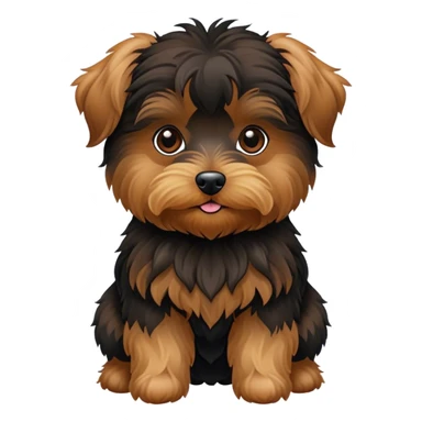 Yorkiepoo  sticker