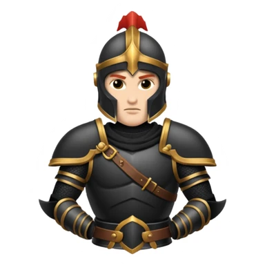 ares god of war black armour sticker