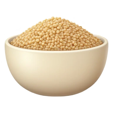 bowl of quinoa grains sticker