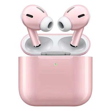 light pink apple airpod max sticker