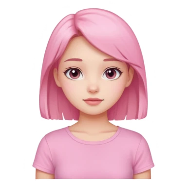 An cute Ästhetik pink clean girl sticker