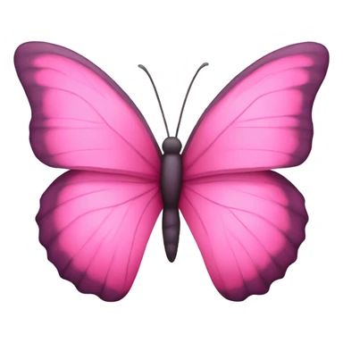 pink butterflies sticker