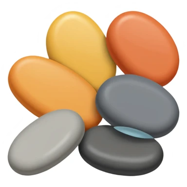 beautiful pebbles sticker