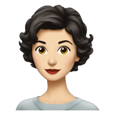 Audrey Tautou sticker