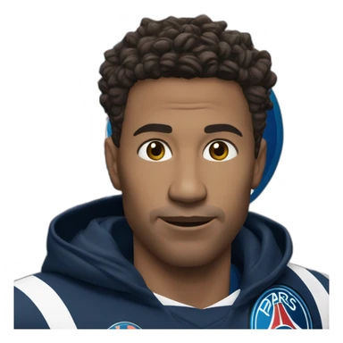Psg qui écrase l'om sticker