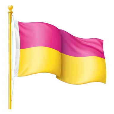 The pansexual flag  sticker