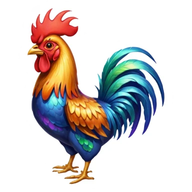 Cock sticker