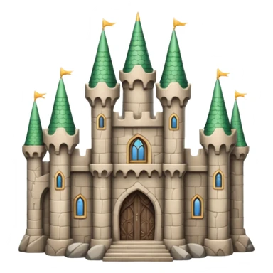 elf castle sticker