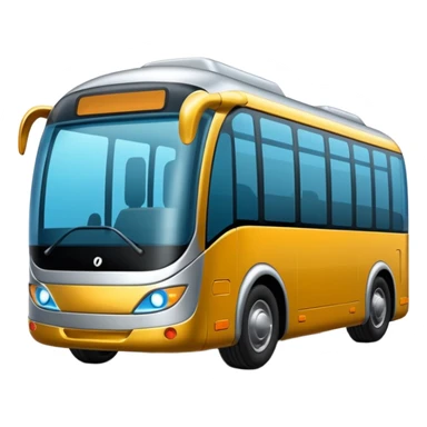 futuristic bus sticker