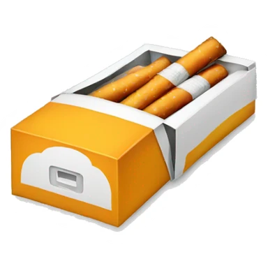 cigarette pack sticker