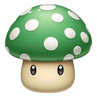 1-up mushroom emoji sticker