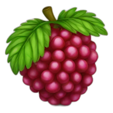 rasperry fruit sticker