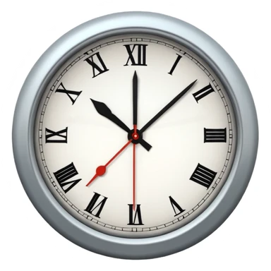 clock tiwh time ticking sticker