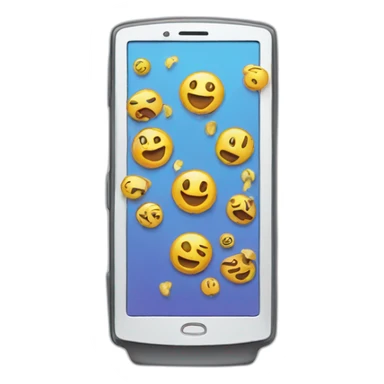 scrolling addiction phone sticker