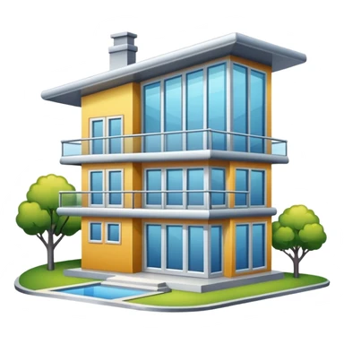 House made from the 2000s era sticker