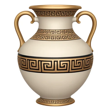 white ancient greece sticker