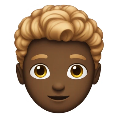 White boy with brown floppy hair wearing a black shirt with pink TCH monogram on it  sticker