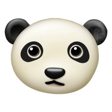 a pasta panda with gnocci sticker