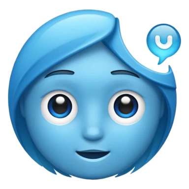 Tik tok mavi tik mavi  sticker