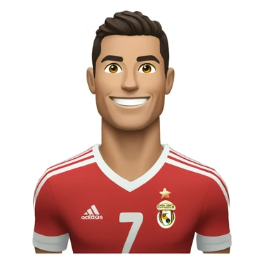 Cristiano Ronaldo calmaa sticker
