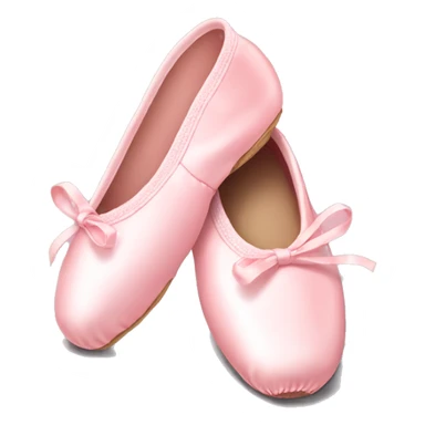 pastel pink ballet shoes sticker