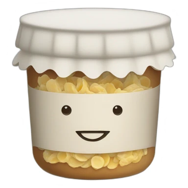 pot de rillettes du mans sticker