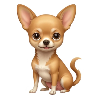 A pregnant Chihuahua. sticker