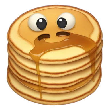 Pancake malade sticker